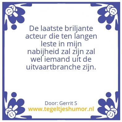 Tegeltje: Ik ben Gerrit