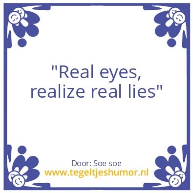 Tegeltje: Soesoe