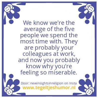 Tegeltje: lose your old life to level up