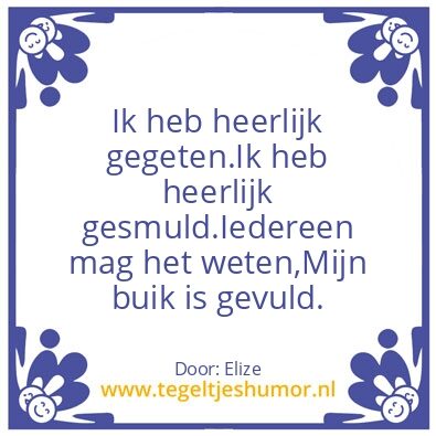 Tegeltje: Herinnering aan oma