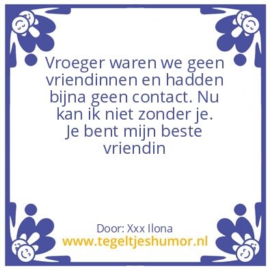 Tegeltje: Best Friends