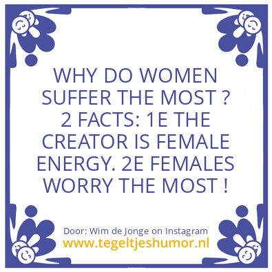 Tegeltje: AND YOU KNOW IT !