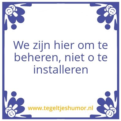 Tegeltje: Jon