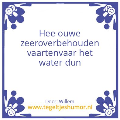 Tegeltje: Voor Erik