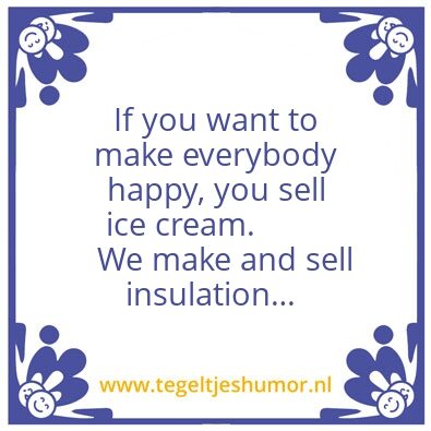 Tegeltje: Supply Chain
