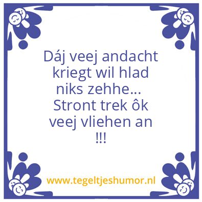 Tegeltje: Zeeyuwse waarheid