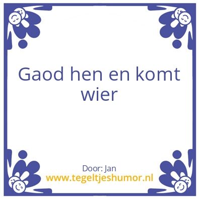 Tegeltje: Aju