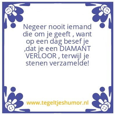 Tegeltje: Diamant