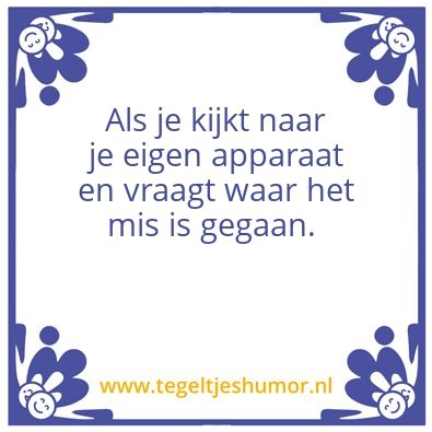 Tegeltje: Quote vd week