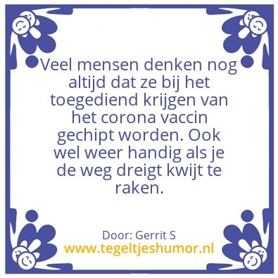 Tegeltje: Ik ben Gerrit