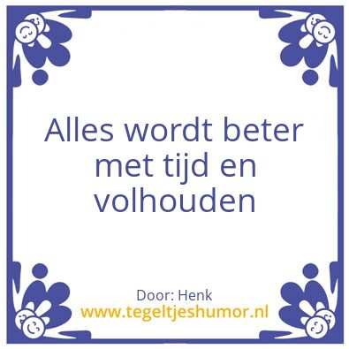 Tegeltje: Henk