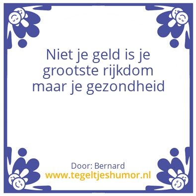 Tegeltje: Waarheid