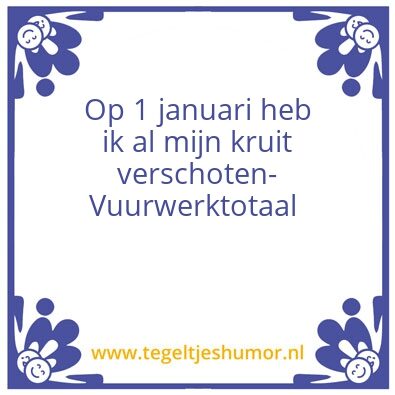 Tegeltje: VWT