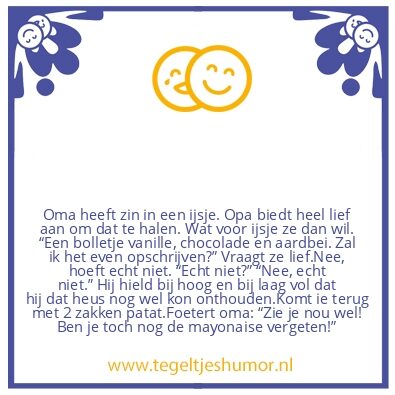 Tegeltje: Bolletje ijs