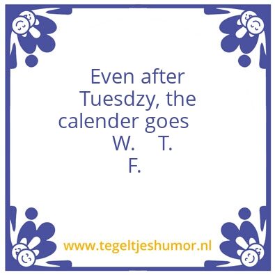 Tegeltje: Mo
