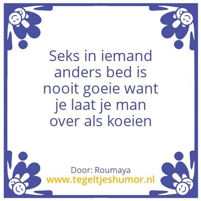 Tegeltje: Hoi