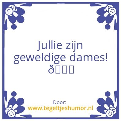 Tegeltje: Tegeltje