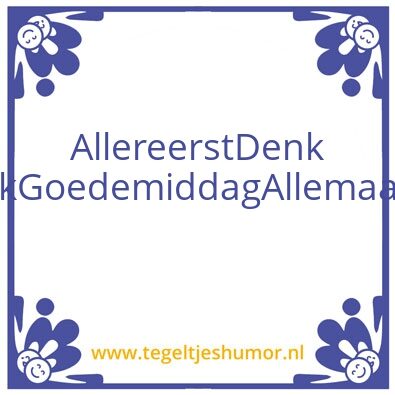 Tegeltje: J. Heitinga