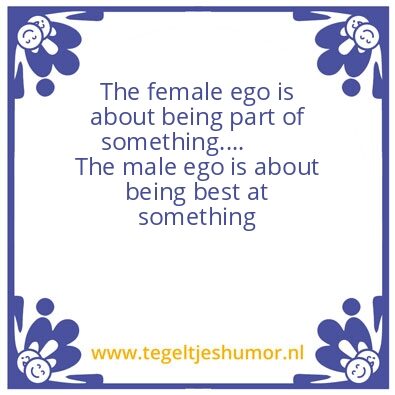 Tegeltje: EGO