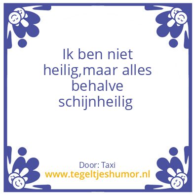 Tegeltje: Taxi