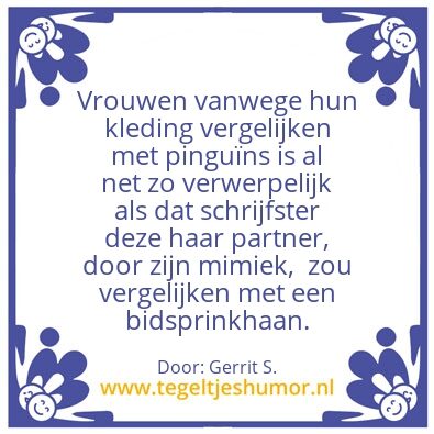 Tegeltje: Ik ben Gerrit.