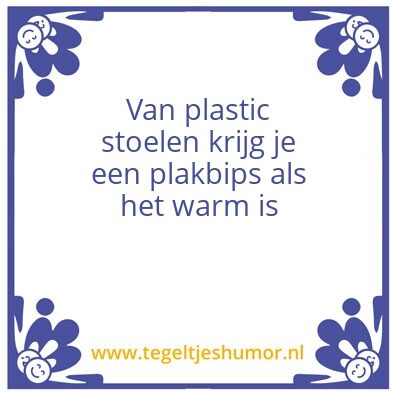 Tegeltje: Ah ja