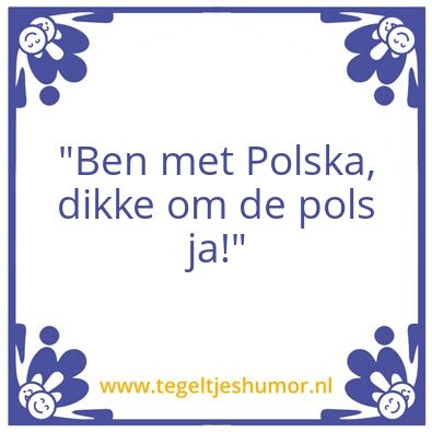 Tegeltje: Tegeltje