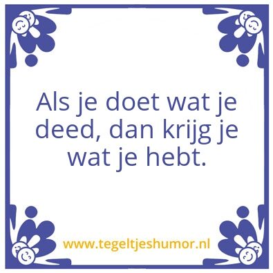 Tegeltje: Hoskam