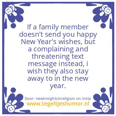 Tegeltje: ” a family member”