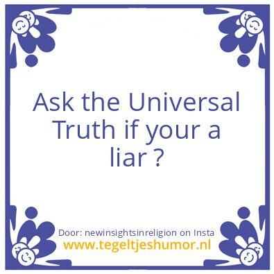 Tegeltje: to lose your fear