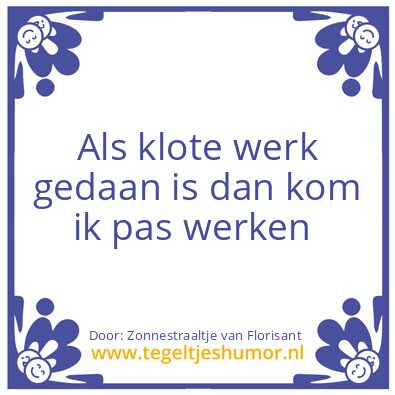 Tegeltje: Groetjes