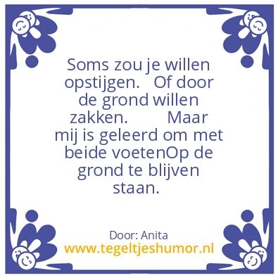 Tegeltje: Realistisch
