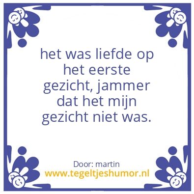 Tegeltje: martin