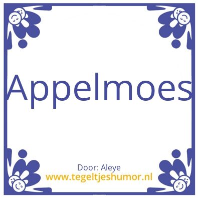 Tegeltje: Ale