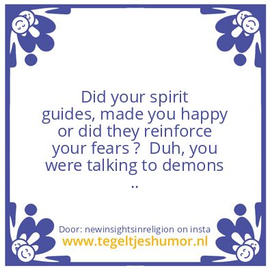 Tegeltje: Demons.