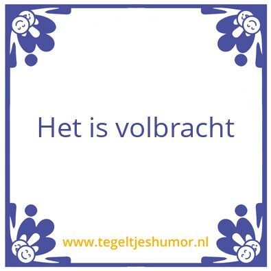 Tegeltje: 2020