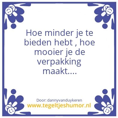 Tegeltje: Tegel