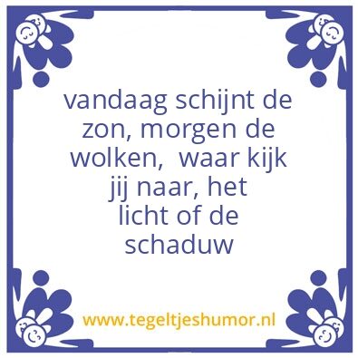 Tegeltje: de zon en de maan