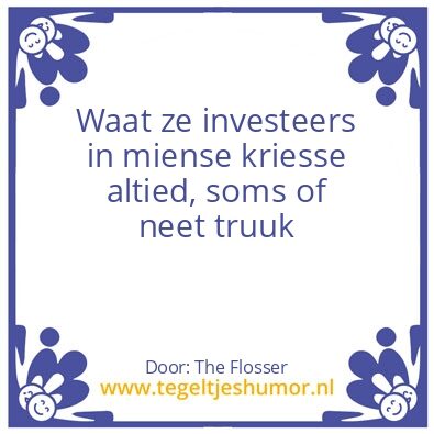 Tegeltje: spreuken