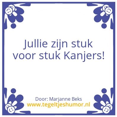 Tegeltje: Toffe collega’s