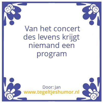 Tegeltje: Tegeltje
