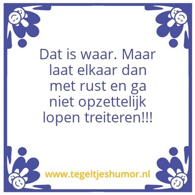 Tegeltje: Second