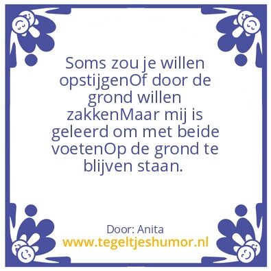 Tegeltje: Realistisch
