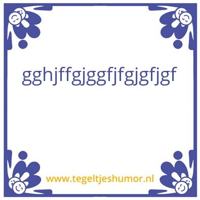 Tegeltje: nngh