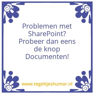 Tegeltje: Documenten