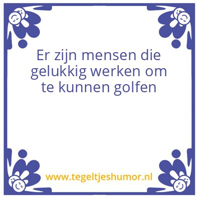 Tegeltje: Werken
