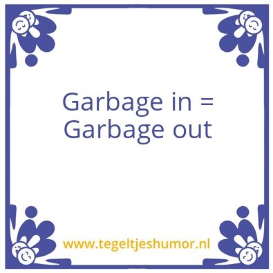 Tegeltje: test