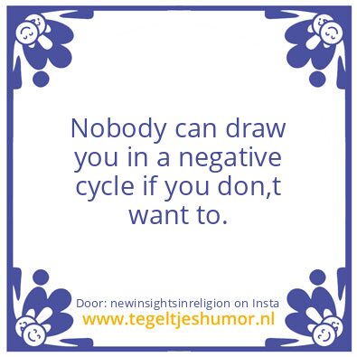 Tegeltje: NOBODY !