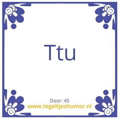 Tegeltje: Fgjj
