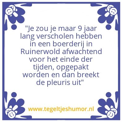 Tegeltje: Ruinerwold